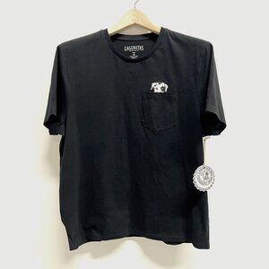 LAGUNITAS BREWING COMPANY DOGGONE POCKET TEE NEW WITH TAGS